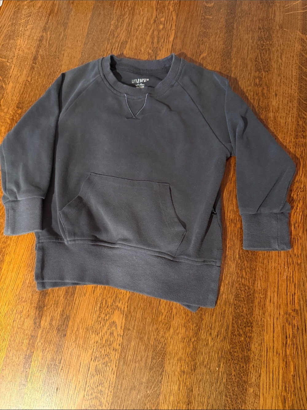 Little Bipsy Dark Navy Crewneck Pullover